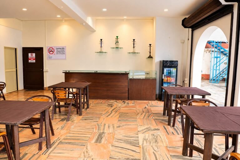 Cafe bar at Omnia By The Sea resort Goa